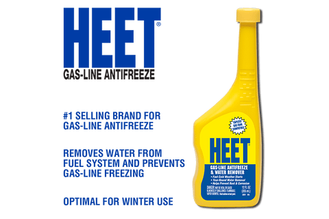 Heet Gas-Line Antifreeze & Water Remover