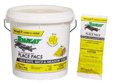 Tomcat Rat and Mouse Bait Place Pacs