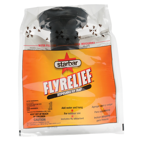 FLYRELIEF™ DISPOSABLE FLY TRAPS